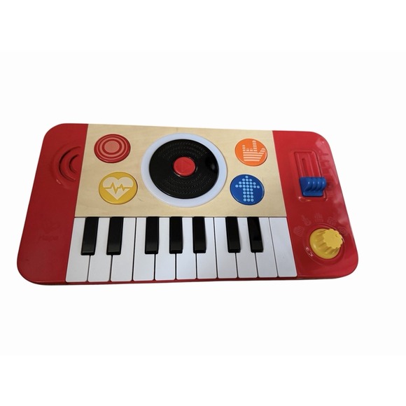 Hape Other - Hape Battery Operated Musical Toy Keyboard Red Music for Children